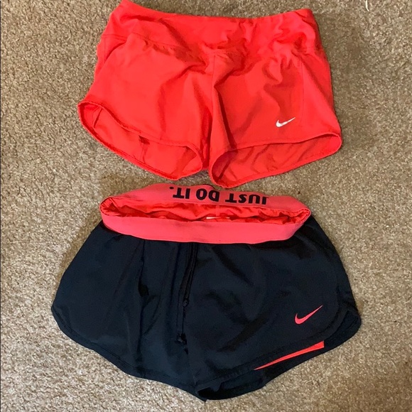 Nike Pants - Two pairs of Nike shorts
